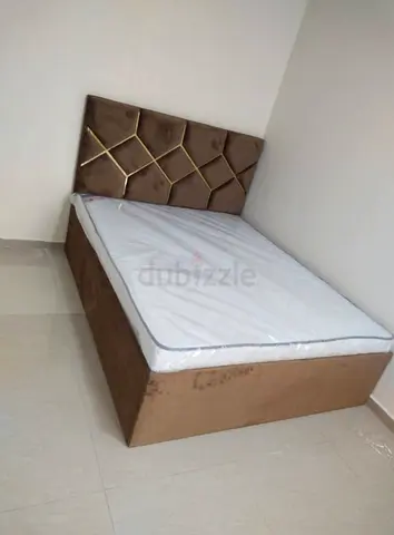 Queen size bed with medical mattress