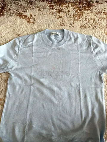 Light Blue Crew Neck T-Shirt - Men’s Casual Top size : M