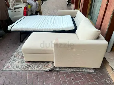 Perfect condition IKEA vimle l'shape sofa bed