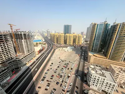Al Waha Towers Two bedrooms and a living room Master bedroom With brand new furnishings High floor
