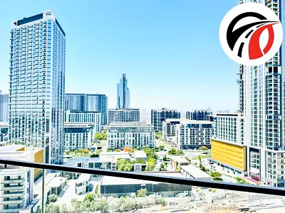 1BR Apartment | Riviera Beachfront Tower C | Balcony & City View | Unfurnished