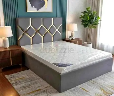 Brand New furniture's Queen Size Bed Frame With Mattress
