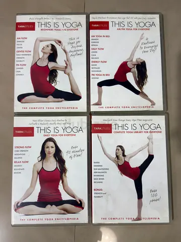Tara Stiles - This Is Yoga (Complete Yoga Encyclopedia) - 4 DVD Set