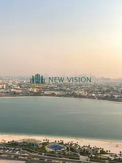 One bedroom apartment for sale in La Plage Tower Al Mamzar with 1100 sq ft balcony sea view laundry 