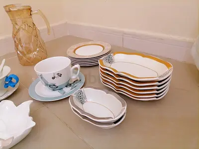 Assorted Dinnerware Bathroom Set Fix Price No Bargein Pls