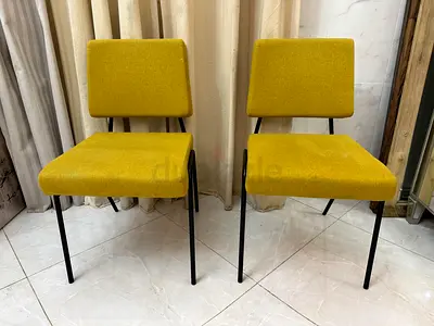 West Elm Wire Frame Dining Chairs