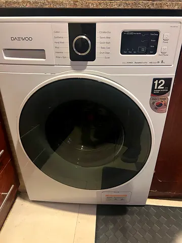 Daewoo 8-12kg Front Load Washing Machine - Good Working Condition