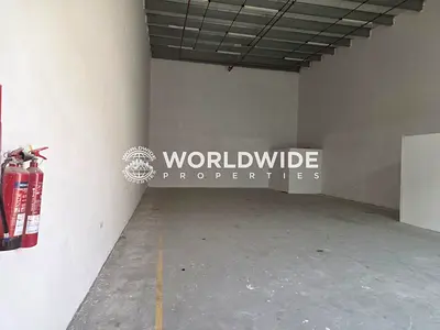 Road Facing Whole Ground Floor 2200 Sq Ft Warehouse with 3 Phase Electricity Ready to Move in Jurf Industrial Area, Ajman
