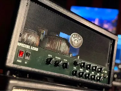 Black Skull Guitar Workshop BSGW Special Lead 30 Watts All-Tube Amp, Celestion Speaker Cabinet