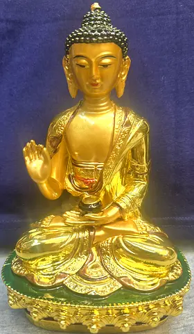 Majestic brand new fenq shui blessing buddha statue 8 inches big for Goodluck money and prosperity