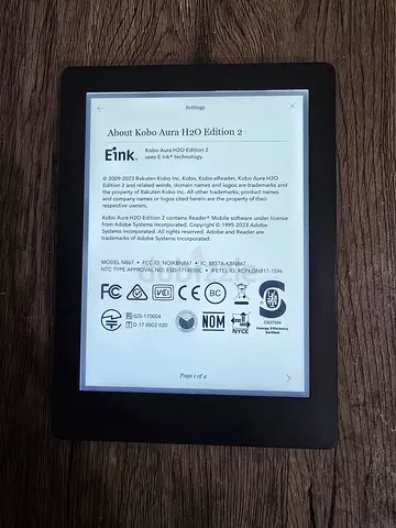 🔥 Kobo Aura H2O Edition 2 | 8GB | Waterproof 🔥
Enjoy a comfortable reading experience with the Ko