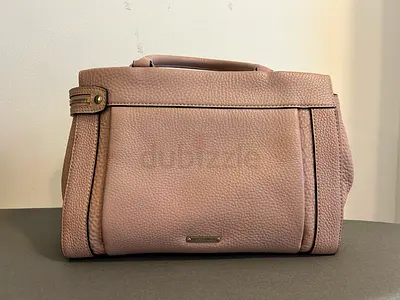 Rebecca Minkoff Light mauve textured leather handbag - gently used