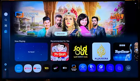 Samsung 65 inch TV Crystal UHD perfect condition