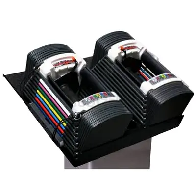 Powerblock Dumbbell Set with Stand - Space Saving Weight System 40kg each with stand
