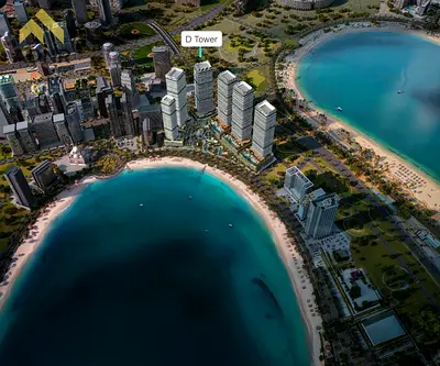 Capital appreciation | Seaview | private beach | 5% DP