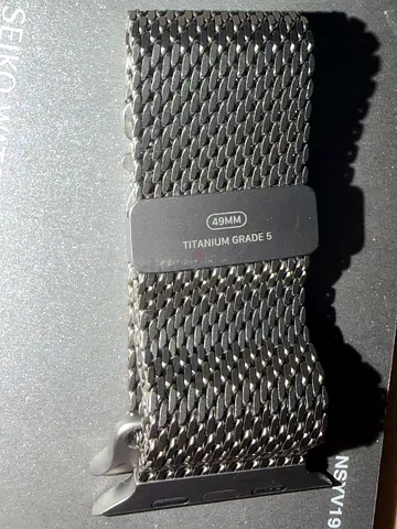Apple Watch ultra Titanium Strap