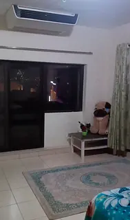 Fully furnished big master bedroom attach bath & balcony