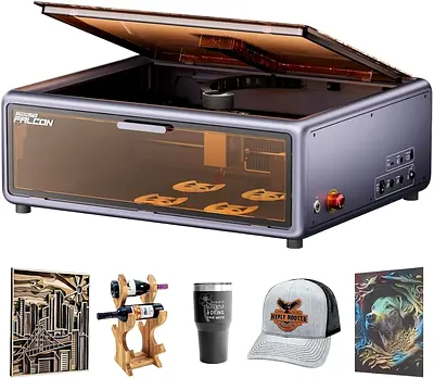 Creality Falcon A1 10W Engraving Machine, Enclosed Engraver