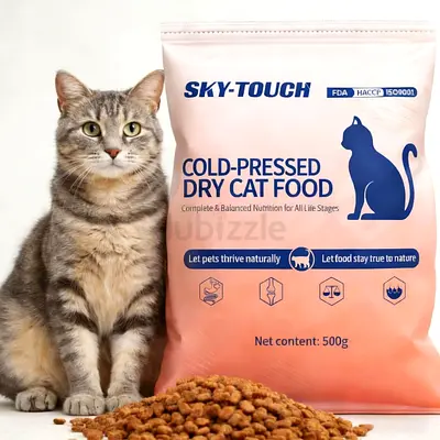 500g High-Protein Dry Cat Food – Chicken & Fish | For Kittens & Adult Cats