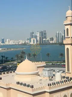 Specious One Bedroom With 2 Bathrooms Sea View In Al Majaz 3
