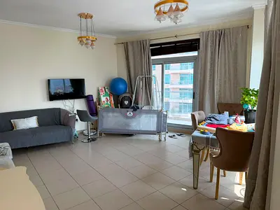 BURJ VEIWS TOWER "B" APT. FOR SALE FULLY FURNISHED 1 BR COVERVTED TO 2 BR DOWNTOWN