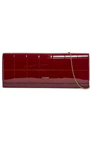 SAINT LAURENT CHAIN POUCH IN RED GRENAT BRAND NEW AUTHENTIC