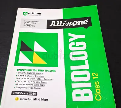 All in One Biology Class 12 (CBSE Exams 2026) - Arihant