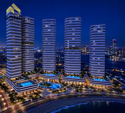Luxury 2BHK | 10 min DXB | Seaview | 5% DP
