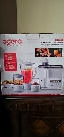 Ogara 4-in-1 Food Processor / Blender - Boxed, Unused