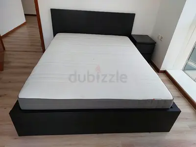 Ikea Queen Bed With Mattress Perfect condition