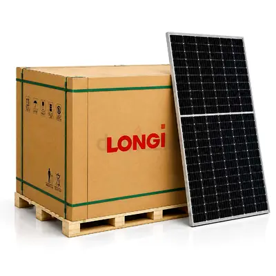 Longi Solar Panel 620W Bifacial Dual-Glass Hi-MO 7 LR7-72HGD-620M
