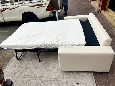 IKEA vimle Two Seater Sofa Bed Beige