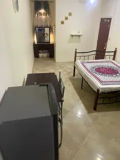 No commission, Fully Furnished Studio available at mbz zone 25 for indian family