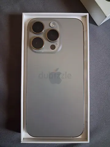 Apple iPhone 15 Pro 256-Natural Titanium