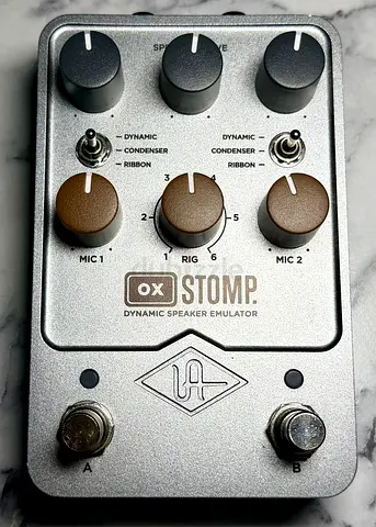 Universal Audio OX Stomp Dynamic Speaker Emulator Stereo Pedal