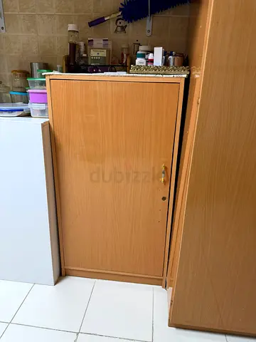 Small Wooden Storage Cabinet