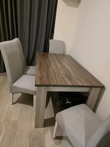 ANGELIC Dining table with 4 chairs - good condition