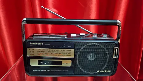 Panasonic RX-M50M3 Portable AM/FM Radio with Cassette Player