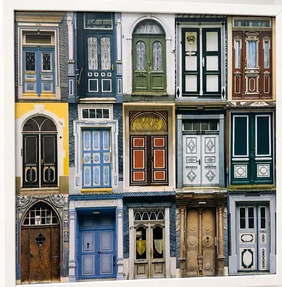 Set of 3 Colourful Doorway Wall Art Frames – AED 100 Each