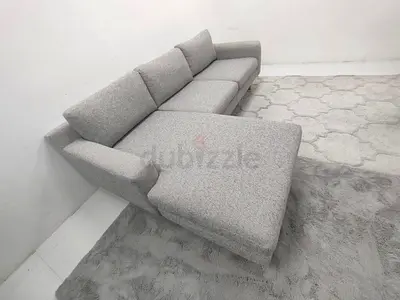 Excellent condition west elm Eddy lshape sofa