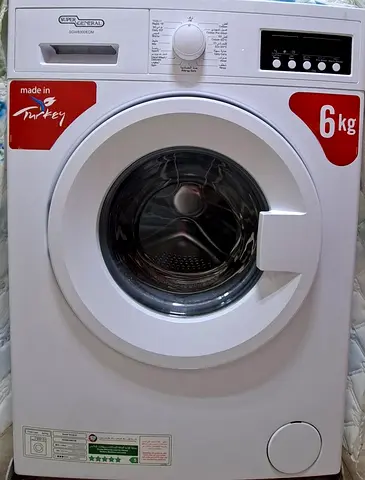 6kg Front Load Washing Machine - Made in Turkey, Good Working Condition