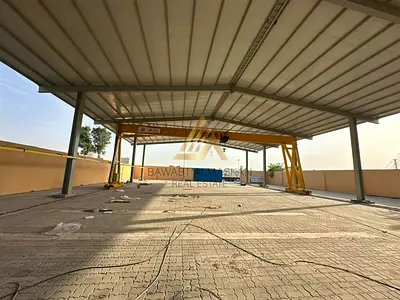 Open Yard for Rent in Al Saja’a Industrial Area – 20,000 Sq Ft | 230 KVA Power