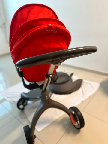 Stokke Xplory Red cover and gray cover - excellent Condition
