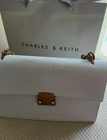 White Charles & Keith Shoulder Bag