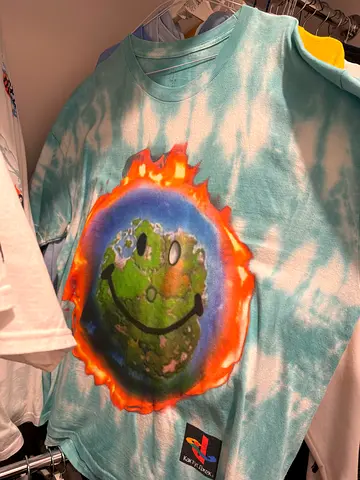 Travis Scott Cactus Jack x Fortnite Tie-Dye Shirt (Authentic)