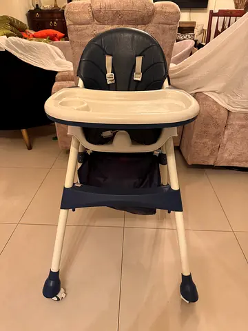 4 in 1 Convertible Baby High Chair & Rocking - Foldable & Adjustable