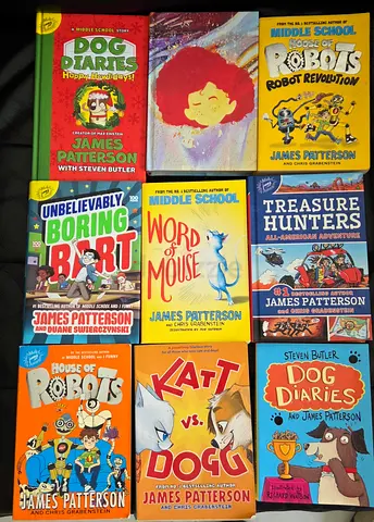 Kids Story Books - James Patterson collection