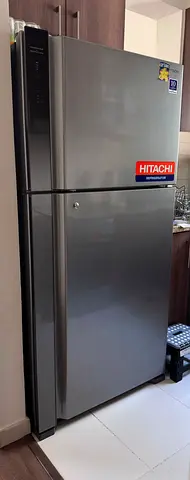 Hitachi Silver Top-Freezer Refrigerator - Good Condition 716 liters