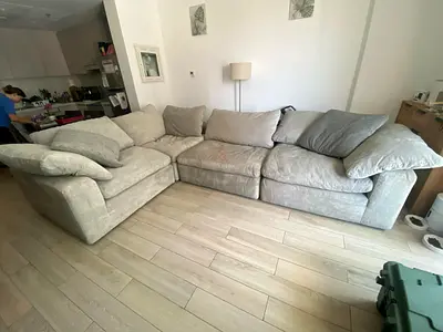 Pan Emirates pianca feather filled sofa