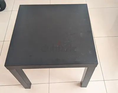 IKEA LACK black square side table, unused and in packed condition
